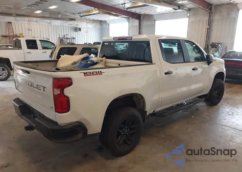 2020 Chevrolet Silverado 1500 4Wd Short Bed Lt Trail Boss из США, поврежденный, VIN 1GCPYFED4LZ321383